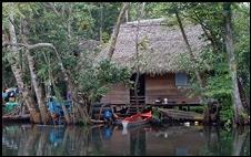 House on water