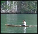 Little boy fishing